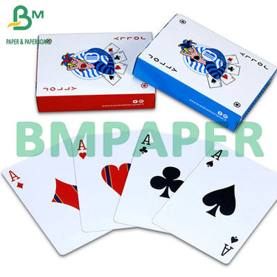 300 grammi Blue Core Base Poker Paper C2S Cartone lucido Gioco di carte da graffiare