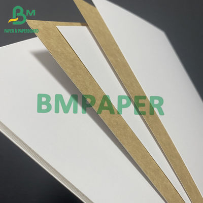 200 gr di cartone bianco di cartone kraft retro assettico per imballaggio liquido frigorifero carta da imballaggio per bevande larghezza 1080 mm