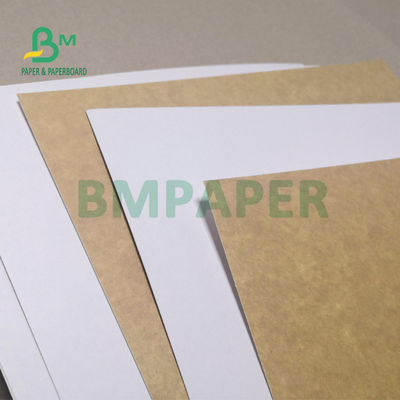 270 gm rivestito con carta bianca Kraft per scatole da asporto