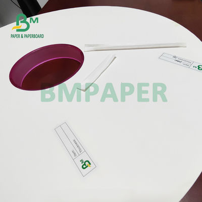 28 grammi Carta bianca per pacchi di 30 mm 35 mm Eco-friendly