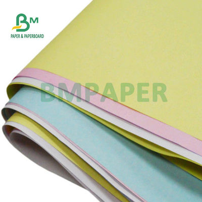 55 gm Carta di copia multi-colore senza carbonio per la spedizione di corriere