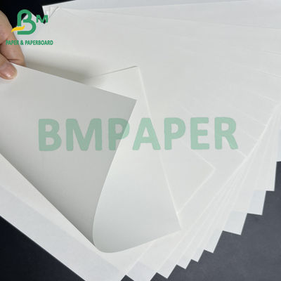 60 gm 120 gm carta di paglia kraft bianca marrone impermeabile per alimenti