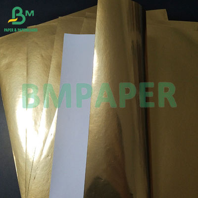 Oro e argento 2 colori etichetta birra resistenza umida adesivo carta adesiva 70 grammi rotoli