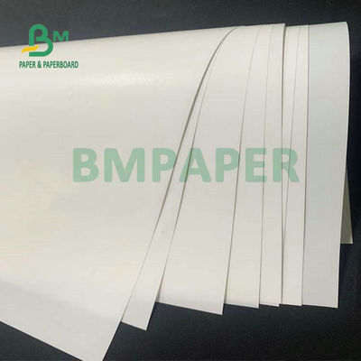 60 gm 90 gm Carta per etichette C1S ad alta resistenza all' umido Sfumatura bianca in rotolo
