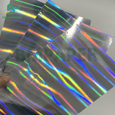 70 g di polpa vergine di argento carta metallizzata a vuoto ad alta resistenza al bagnato