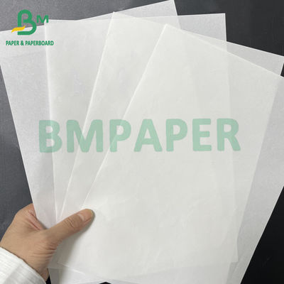 33 gm 38 gm carta bianca per imballaggio alimentare a prova di olio e grasso