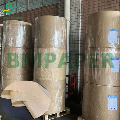 40 g 50 g carta artigianale MG marrone non sbiancata carta kraft a nervatura per imballaggio