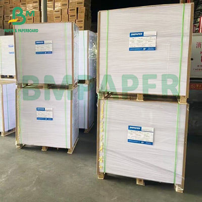 Carta assorbente 60 ppt 80 ppt biancata a due lati, senza rivestimento