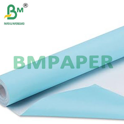 80g 24" x 150ft carta blu con fondo bianco per disegni di ingegneria