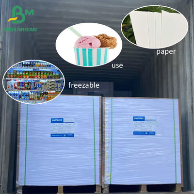 275g 300g Plyboard Carta congelata per bevande fredde gelato tazza tazza cibo scatola
