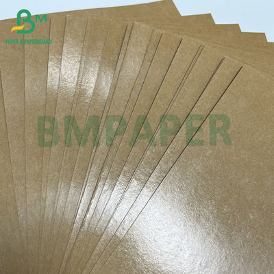 72 * 102 cm impermeabile all'olio impermeabile per snack imballaggio carta kraft PE