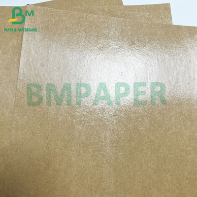 72 * 102 cm impermeabile all'olio impermeabile per snack imballaggio carta kraft PE