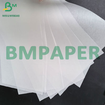 40 g Carta Kraft MG Bianca a prova di grasso Carta rivestita con olio di silicone per imballaggio dello zucchero