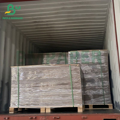 1300gm Hard &amp; High Folding Strength Laminated Grey ChipBoard per scatola di stoccaggio