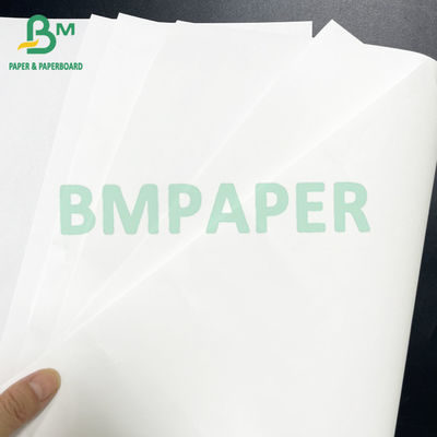 80gm Buona stabilità di stampa Carta kraft bianca sbiancata per imballaggio alimentare