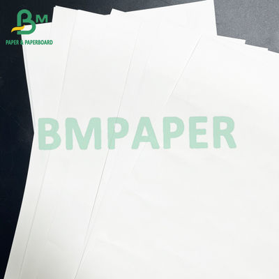 80gm Buona stabilità di stampa Carta kraft bianca sbiancata per imballaggio alimentare