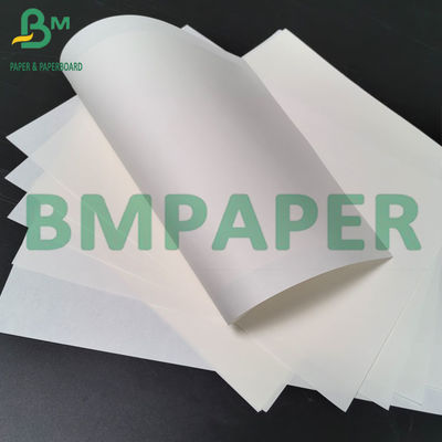 70 gm carta kraft bianca sbiancata larghezza bobina 1100 mm carta artigianale per borse da shopping
