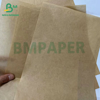 38 gsm Carta kraft eco-compatibile resistente al grasso per l'imballaggio di snack