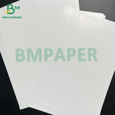 54" * 300ft 80gm Carta di testo C2S rivestita lucida e buona assorbente di inchiostro