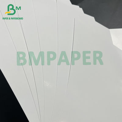 Bianco 350gm 400gm Alta rigidità due lati Brillante carta C2S