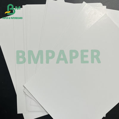 Carta d'arte C2S lucida riciclabile di 300 gm bianca con doppio lato