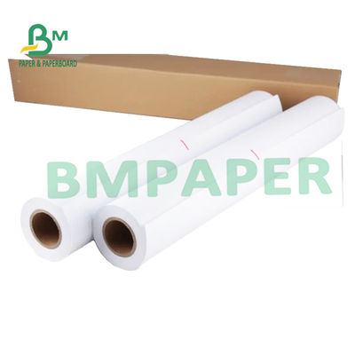 80gm Buona stampabilità Carta di carta in bianco liscio a rotoli CAD Premium Bond