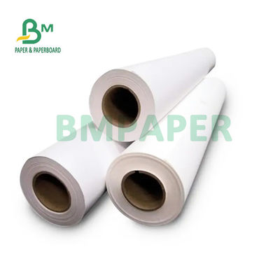 80gm Buona stampabilità Carta di carta in bianco liscio a rotoli CAD Premium Bond