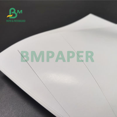 80# 100# C2S Gloss White Coated Text Paper per appendiabiti 24' X 36'