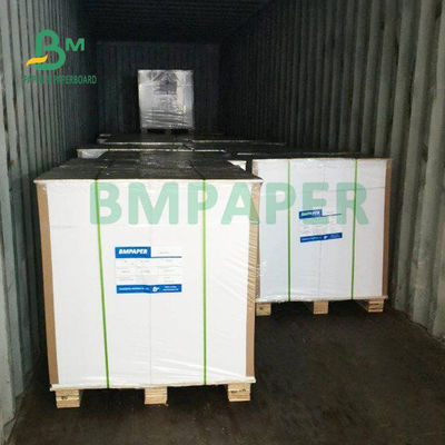 80# 100# C2S Gloss White Coated Text Paper per appendiabiti 24' X 36'