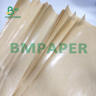 40g 45g 50g Pulpa di bambù lucida Marrone MG Carta Kraft per borsa da trasporto