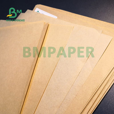70 grammi Rollo di carta kraft naturale marrone per l'imballaggio dei regali Lunghezza 48' 60' X 6000'