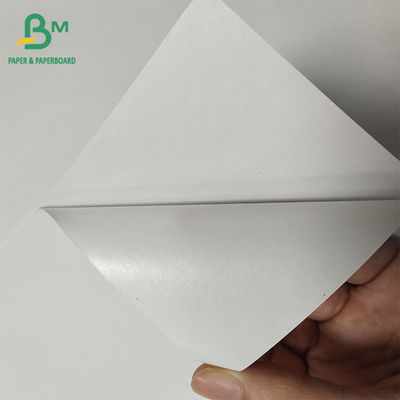 80GSM Carta da etichetta bianca monolitica lucida rivestita su un lato per l'imballaggio