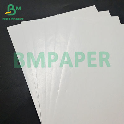 80GSM Carta da etichetta bianca monolitica lucida rivestita su un lato per l'imballaggio