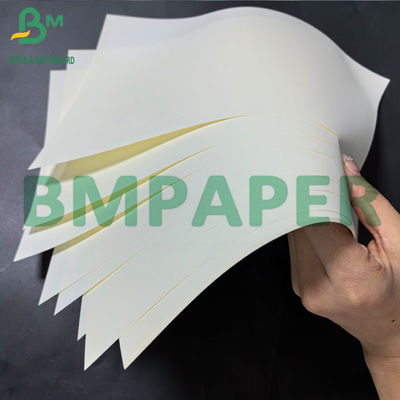 55 gm 60 gm Carta colorata non rivestita per libri crema avorio carta offset voluminosa