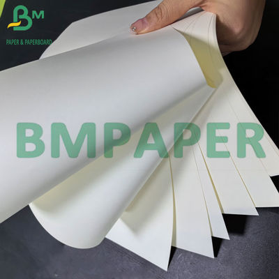 55 gm 60 gm Carta colorata non rivestita per libri crema avorio carta offset voluminosa