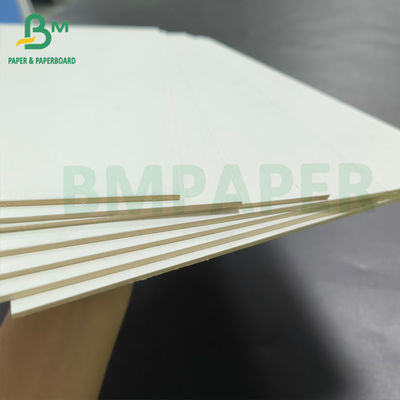 1000 gm di cartone bianco rivestito a doppio lato 65 x 100 cm di cartone fine
