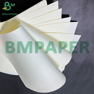 55 gm 58 gm Carta di crema non rivestita carta senza legno avorio buona morbidezza carta offset