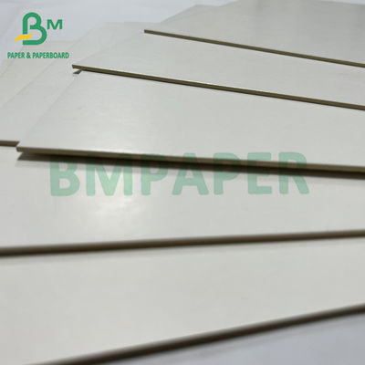 Scatola regalo Premium 2mm Legno liscio sbiancato di cellulosa di cartone bianco