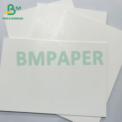 Buona stampabilità Carta di cellulosa spessa di cartone bianco liscio da 2 mm