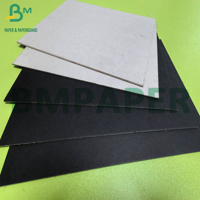 2 mm di cartone nero duplex riciclabile ad alta rigidità con retro grigio per telaio fotografico