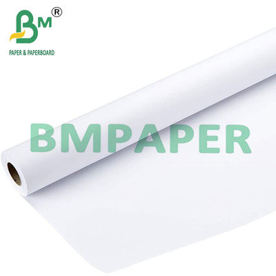 24&quot; 36&quot; X 500ft 80g Plotter Paper Roll 2&quot; Core per stampanti a getto d'inchiostro