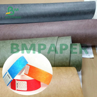 Carta di tessuto Tyvek colorata impermeabile da 15 cm x 18 cm per braccialetti