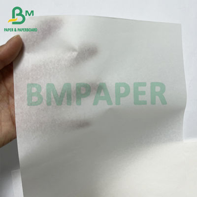 20gm Rollo di carta di vetro liscio semitrasparente per scarpe imballaggio di abbigliamento