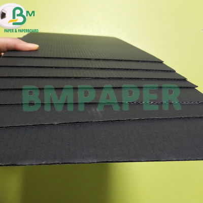 1.5MM 2MM E Pit 110+110+110 Cartone nero Tripli strati di cartone ondulato a flauto per imballaggio cartaceo