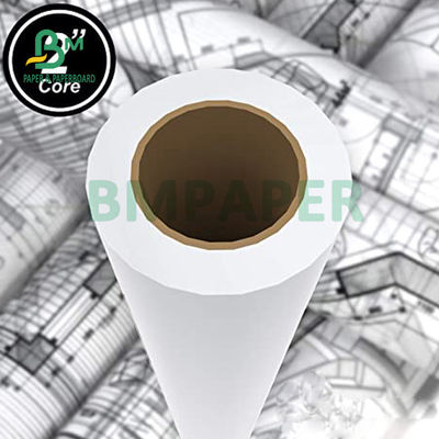 20 libbre di carta da legame per inkjet 30&quot; 36' x 500ft 3&quot; core 92 bianco brillante