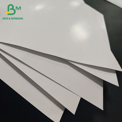 210-400gm Cartone di copertura a doppio lato rivestito lucido alto lucido bianco per copertina di libro