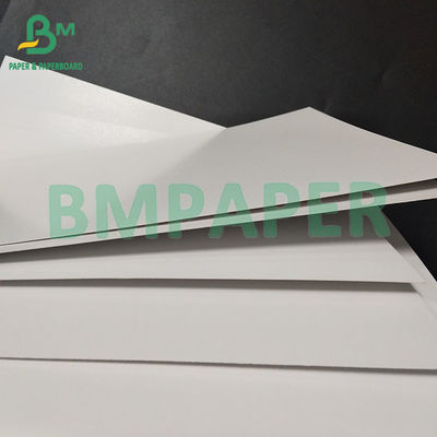 210-400gm Cartone di copertura a doppio lato rivestito lucido alto lucido bianco per copertina di libro