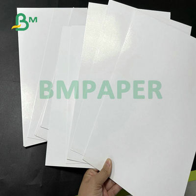 8.5 x 17 pollici 93% Alta bianchezza Eco-friendly Offset Printing Double-Sided Coated Glossy Art Paper Per Brochure