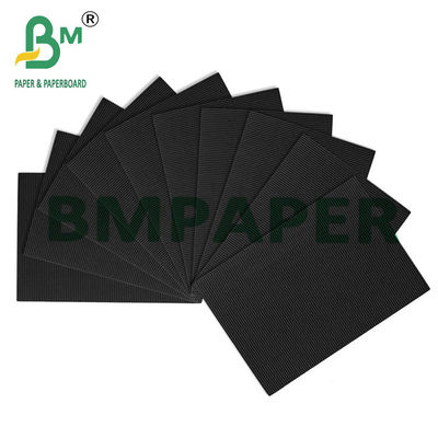 120g + 120g 2-Ply F carta cartonata ondulata per imballaggio colore nero