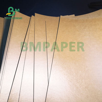 Acque resistenti 250gm + 15g PE rivestito Kraft Paper Roll per coppe usa e getta 770mm